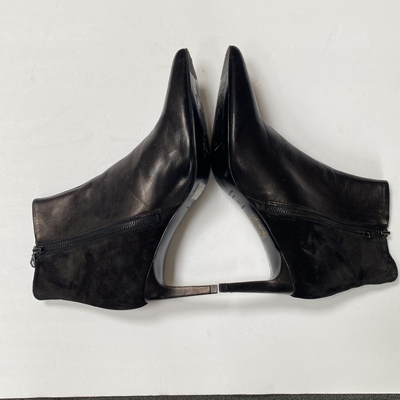 Rag & Bone Beha Pointy Toe Mix Leather and Suede Bootie - Picture 4 of 12